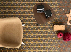 Tappeto geometrico Apotema di Calligaris