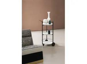 Tavolino con ruote Tumbler di Baxter