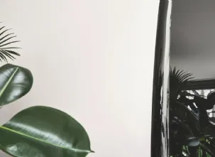 Specchio con cornice in vetro Colette di Calligaris