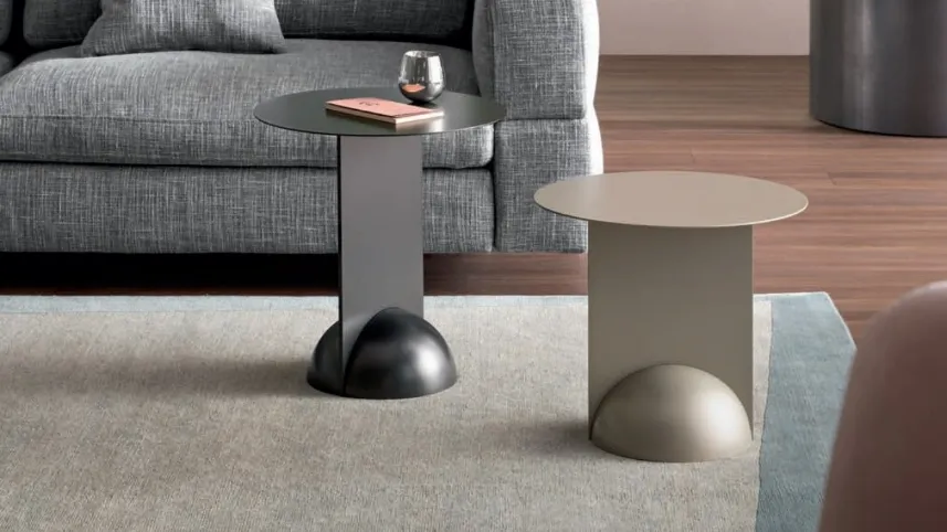 Tavolino in metallo di design Combination di Bonaldo