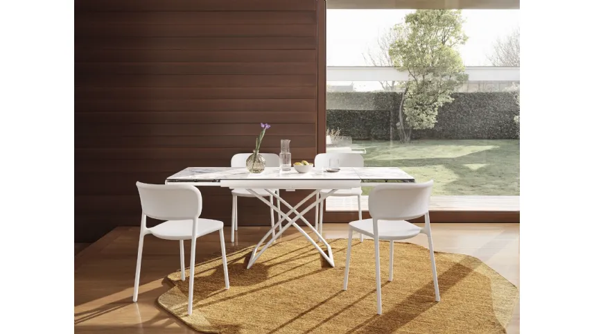 Tavolino allungabile e regolabile Dakota di Calligaris