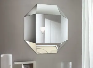 Specchio tridimensionale Diamante superfici inclinate di Riflessi