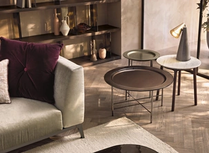 Tavolino tondo En di Fiam