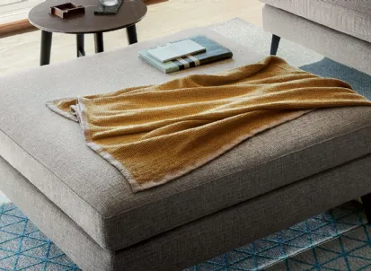 Coperta in cotone organico Hem di Calligaris