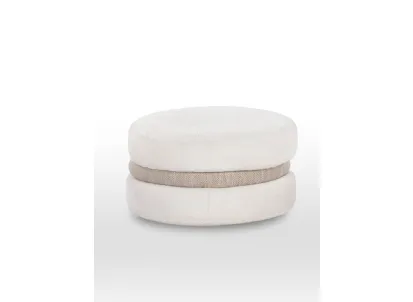 Pouf di design in tessuto Macarons di Calia