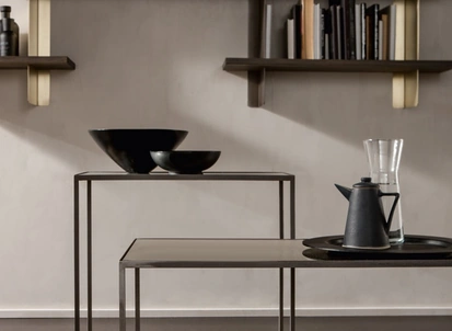 Tavolino Narciso rettangolare di Cantori