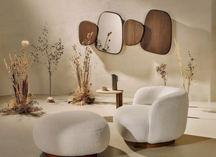 Pouf Pebble Big di Nature Design