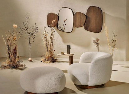 Pouf Pebble Big di Nature Design