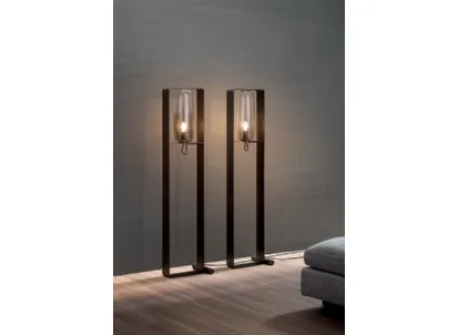 Lampada da terra Bio-s in metallo e vetro di Bonaldo