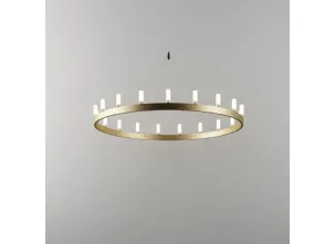 Lampada in metallo verniciato di Fontana Arte