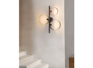 Lampada da parete Led Loop P3 di Riflessi