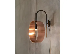 Lampada Led Loop Applique in metallo di Riflessi