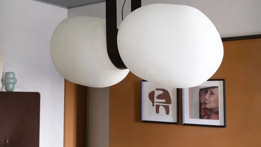 Lampada a sospensione Nube Blanca di Baxter