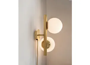 Lampada da parete Twist A di Riflessi