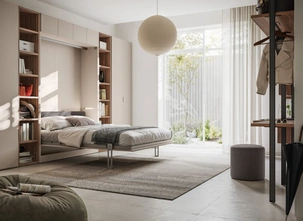 Armadio con letto a scomparsa Sensai Wardrobe 51 di Orme