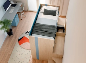 Cameretta con letti a castello Lila di Nidi