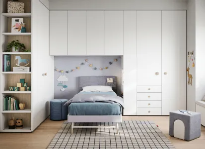 Cameretta Kids space 01 di Nidi