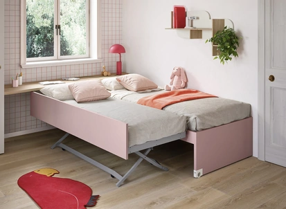 Cameretta Salvaspazio con Letti Estraibili di Nidi