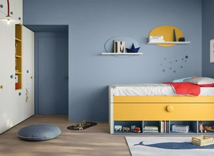 Cameretta Salvaspazio Letto Pablo di Nidi