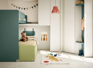 Cameretta Soppalco Scorrevole Slide di Nidi