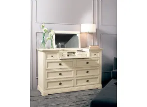 Comò Diamante in legno laccato opaco Le Fablier