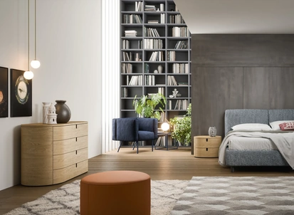 Gruppo Notte in legno Vesta di Novamobili