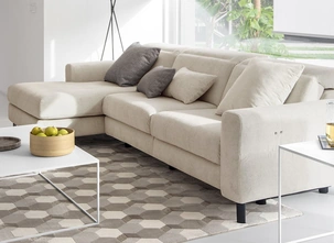 Divano con penisola Norma di Calligaris