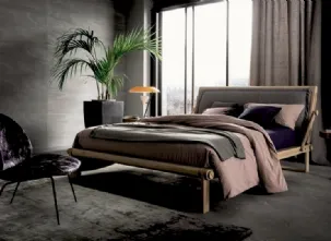Letto con testiera reclinabile Tecno di Alta Corte