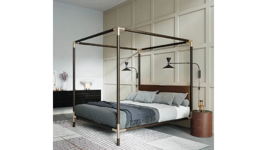 Letto con baldacchino Arborè di Alivar