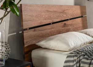 Letto Bogotà in legno di rovere di Le Fablier