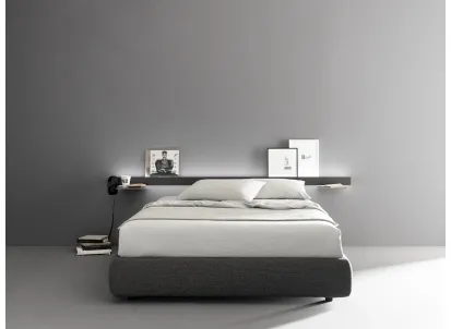 Letto in tessuto Groove di Caccaro