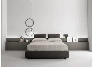 Letto Let'space in tessuto imbottito di Caccaro