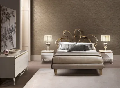 Letto Dolcevita in ferro battuto di Cantori