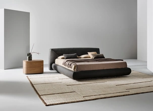 Letto in pelle Holden di Bonaldo