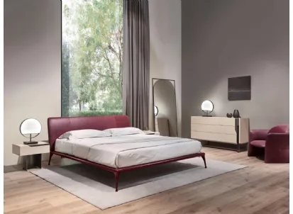 Letto in pelle  Iseo 24 di Cantori