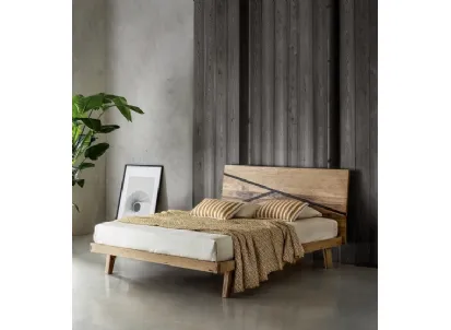 Letto Madeira in rovere nodato di Le Fablier