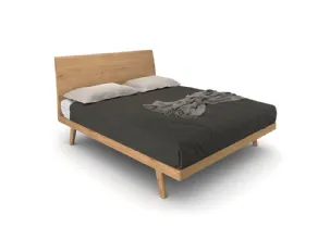 Letto Milano in legno di rovere di Le Fablier