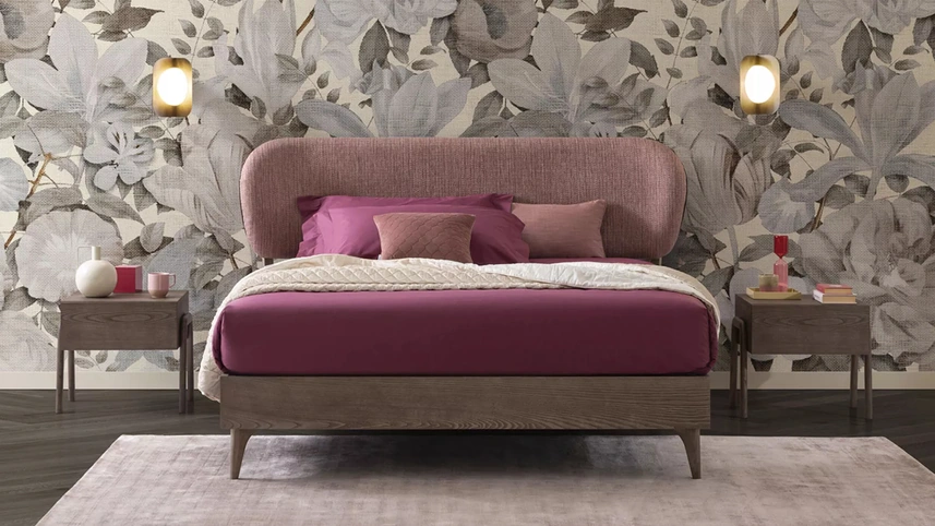 Letto Mirabel con box contenitore di Oggioni