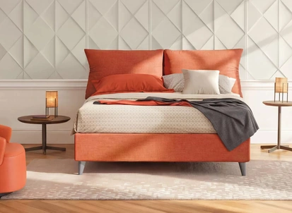 Letto Plissé con contenitore di Oggioni