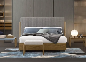 Letto con contenitore Promenade di Oggioni