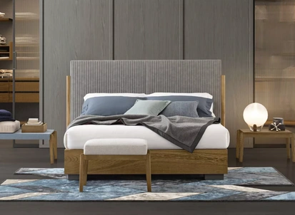 Letto con contenitore Promenade di Oggioni