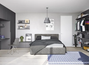 Letto singolo Wind di Nidi