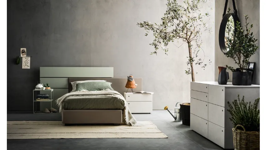 Letto moderno Skip di Alf DaFrè