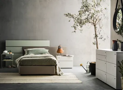 Letto moderno Skip di Alf DaFrè