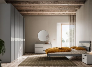 Letto con testiera Sogno Night 05 di Orme