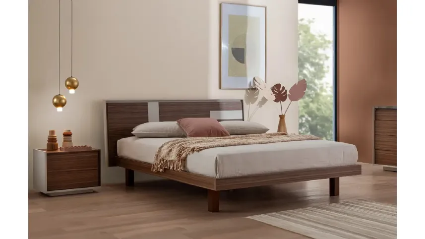 Letto in legno Solstizio di Le Fablier