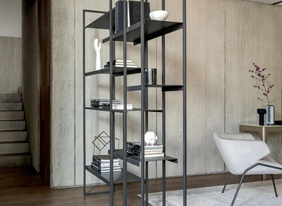 Libreria divisoria Freewall di Riflessi