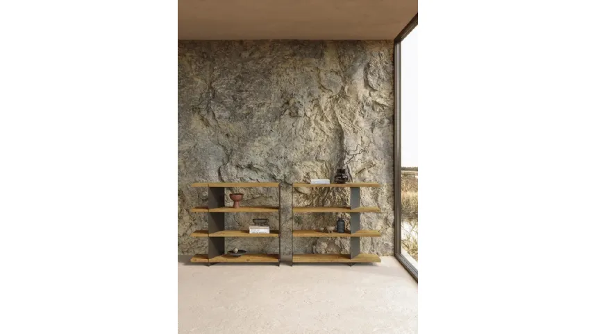 Libreria Graft Metal di Nature Design