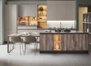 Libreria divisoria Living 06 di Veneta Cucine