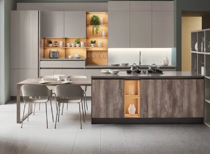 Libreria divisoria Living 06 di Veneta Cucine